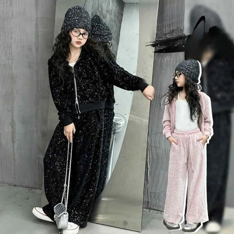 Baby Clothing Zip - Комплекты одежды с блестками для маленьких