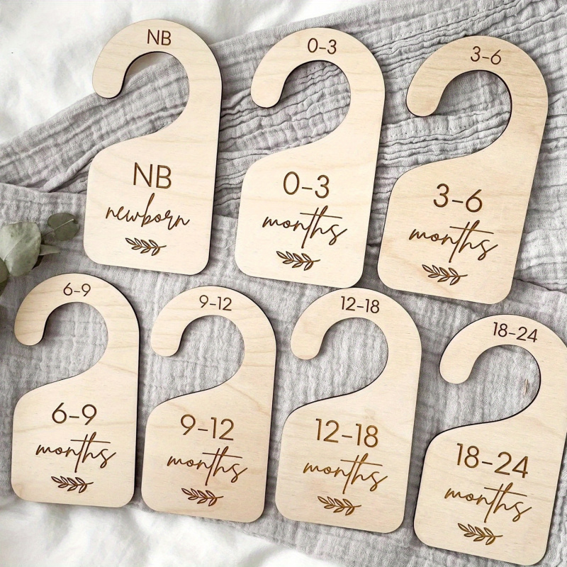 Baby Clothing Hanger Dividers - Набор из 7 разделителей для детского