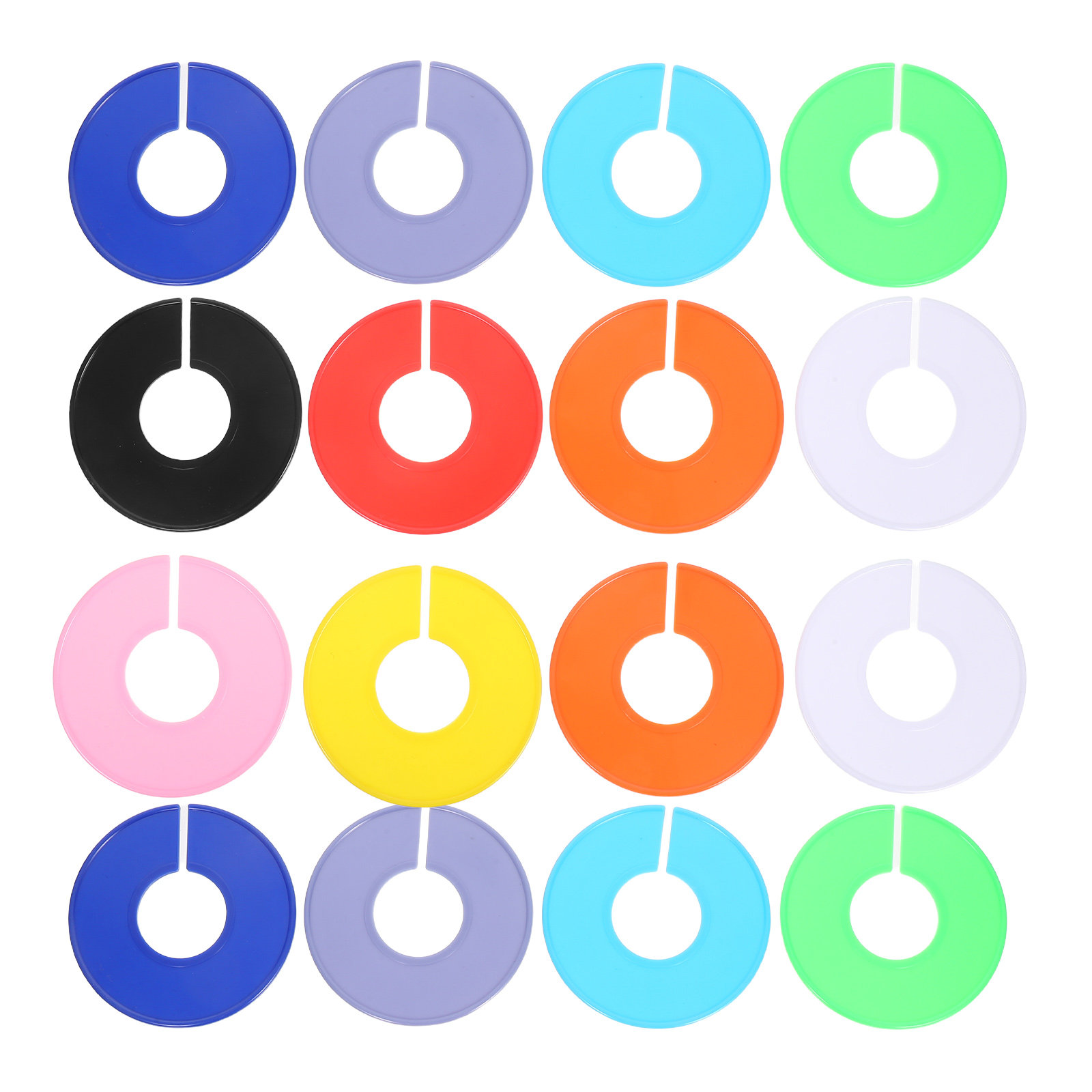Baby Clothing Hanger Dividers - 30 шт. пластиковых круглых разделителей для