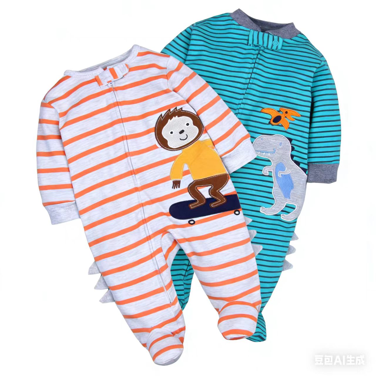 Baby Clothing Zip - Детский комбинезон на весну-осень 2026, 100%