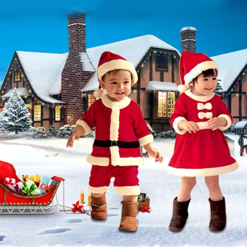 Baby Clothing Unit - Костюм Санта-Клауса для малышей (мальчиков/девочек), новогодний