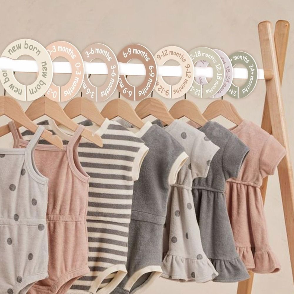 Набор из 68/9 шт. разделителей – обзор и цена Baby Clothing Hanger Dividers