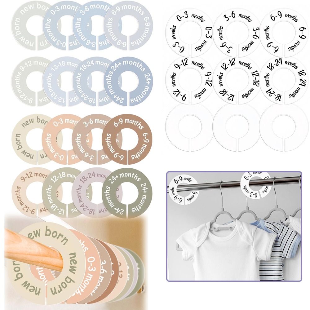 Набор из 68/9 шт. разделителей – обзор и цена Baby Clothing Hanger Dividers