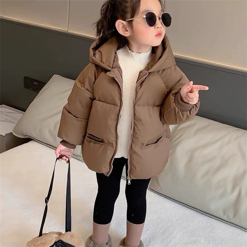 Хлопковое пальто для девочек,  – обзор и цена Baby Clothing Zip