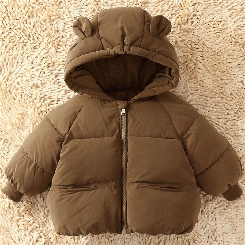 Хлопковое пальто для девочек,  – обзор и цена Baby Clothing Zip
