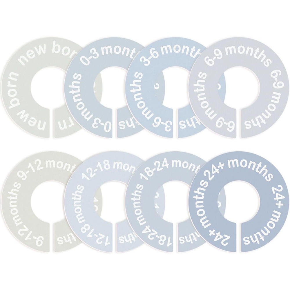 Набор из 68/9 шт. пластиковых  – обзор и цена Baby Clothing Hanger Dividers