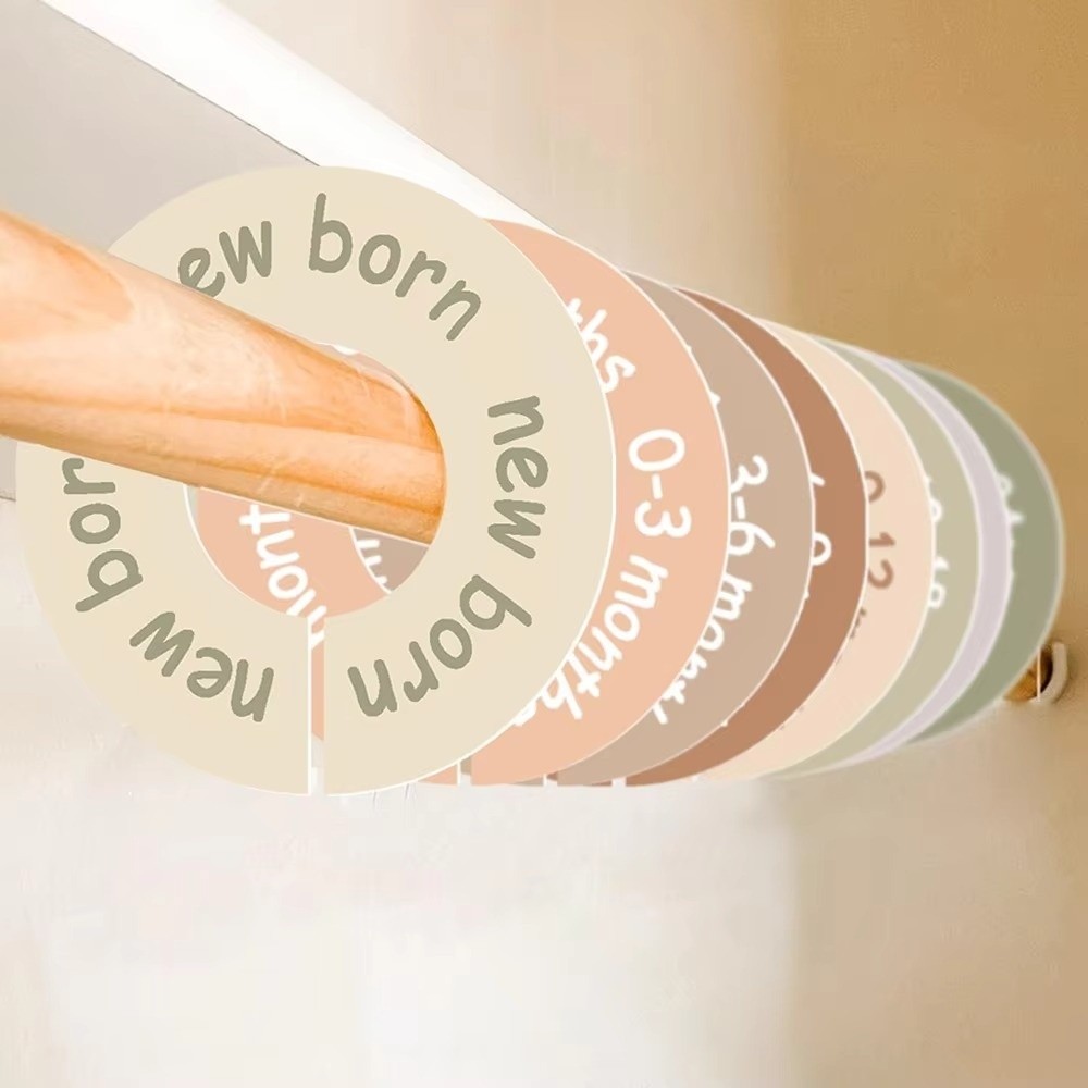 Набор из 68/9 шт. пластиковых  – обзор и цена Baby Clothing Hanger Dividers