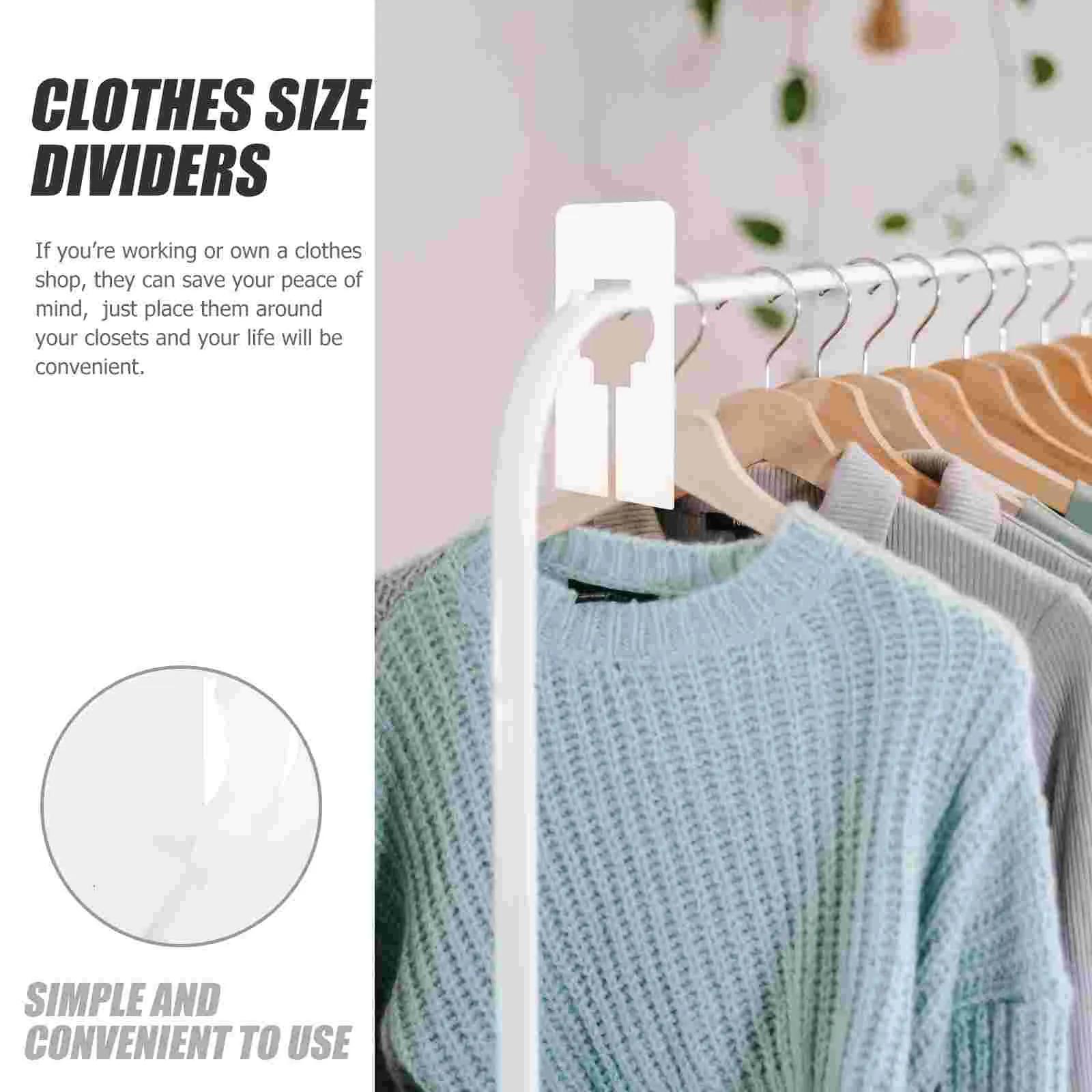28 разделителей для одежды: дл – обзор и цена Baby Clothing Hanger Dividers